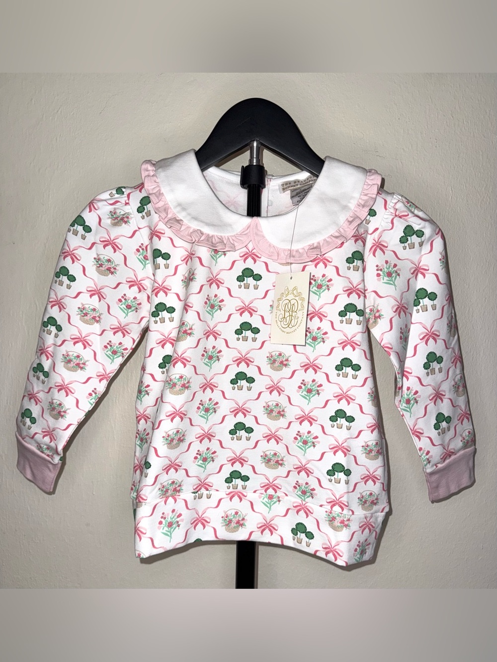 The Maude's Ruffle Cassidy Comfy Crewneck by The Beaufort Bonnet Company